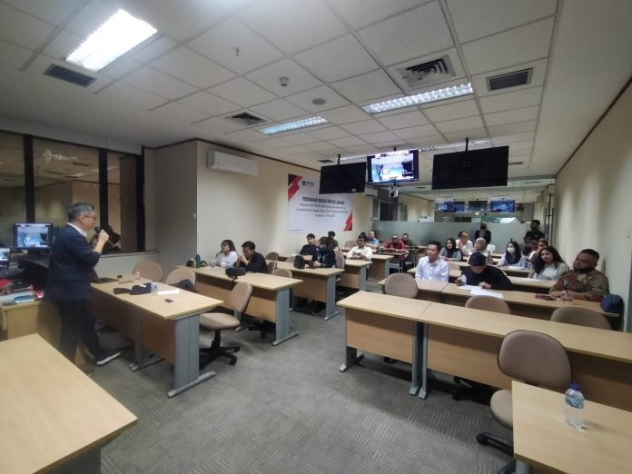 Pendikikan Khusus Profesi Advokat (PKPA) yang diselanggarakan Ikatan Advokat Indonesia (Ikadin) Jakarta Selatan dan Universitas Pelita Harapan dan Peradi Jakarta. foto ist