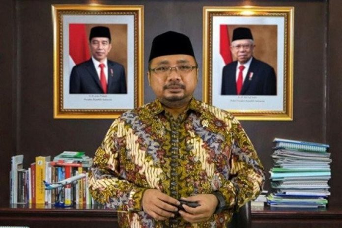 Menteri Agama Yaqut Cholil Qoumas. (HO Kementerian Agama)