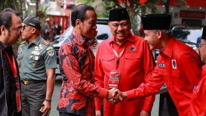 Presiden Jokowi hadir di Rakernas III PDIP