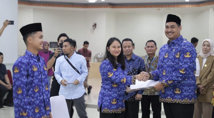 Anthony Ginting dan kawan-kawan secara resmi diangkat menjadi PNS Kemenpora.