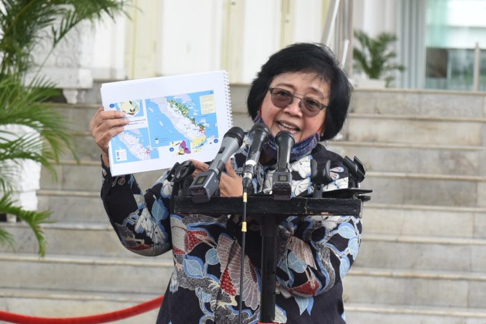 Menteri LHK Siti Nurbaya