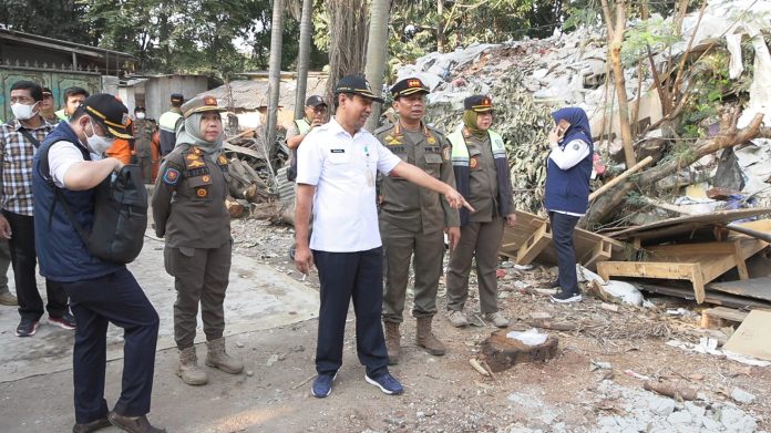 Penertiban aset di kebayoran lama