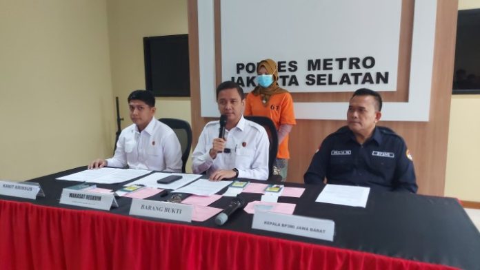 Polres Jaksel mengungkap kasus TPPO di Apartemen Kalibata City, Jakarta Selatan pada Senin (18/3/2024).