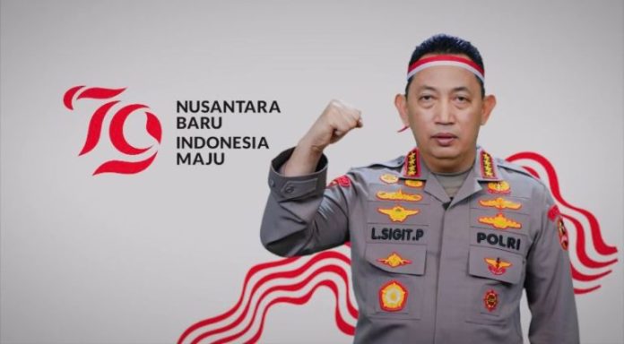 Kapolri Jenderal Listyo Sigit Prabowo.