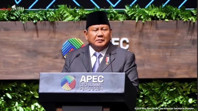 Prabowo APEC