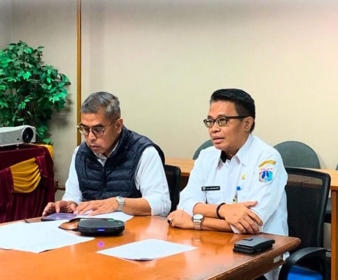 Kepala Badan Kesbangpol DKI Jakarta M Matsani (kanan) menyerukan peringatan HANI 2025 sebagai momentum untuk bersatu melawan peredaran narkotika di Jakarta.