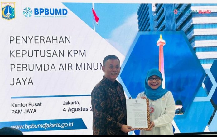 antan Ketua DPRD DKI Jakarta, Prasetyo Edi Marsudi resmi diangkat sebagai Ketua Dewan Pengawas (Dewas) Perusahaan Umum Daerah Air Minum Jaya (Perumda PAM Jaya), Senin (4/8/2025).