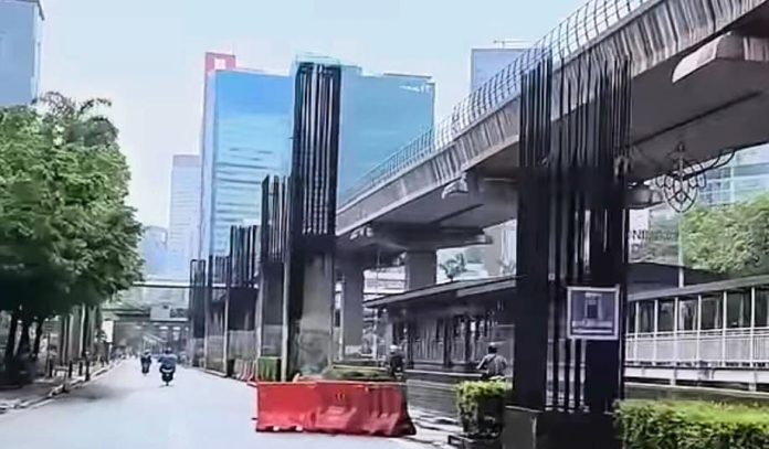 Pemerintah Provinsi (Pemprov) DKI Jakarta bersiap menata ulang kawasan HR Rasuna Said, Kuningan, Jakarta Selatan, setelah bertahun-tahun menjadi lokasi proyek monorel mangkrak.