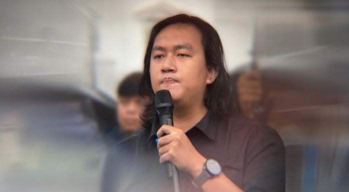 Aktivis KontraS Andrie Yunus menjadi korban penyiraman air keras oleh OTK (foto inst)