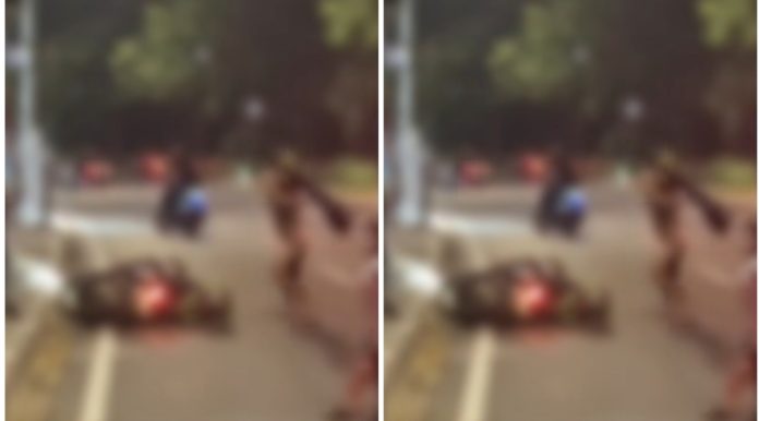 Viral pria tanpa busana yang mengamuk dan memukuli sejumlah pengendara di Jalan Raya Lenteng Agung, Jagakarsa, Jakarta Selatan.